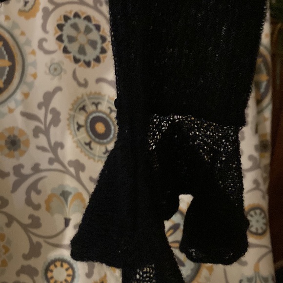 Sweater, long sleeve with ruffles at cuff and neck - Picture 3 of 6